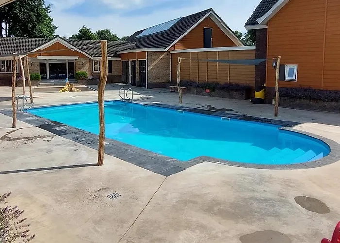 Camping 6 Persoons Vakantiehuis Veluwe Zwembad Spa